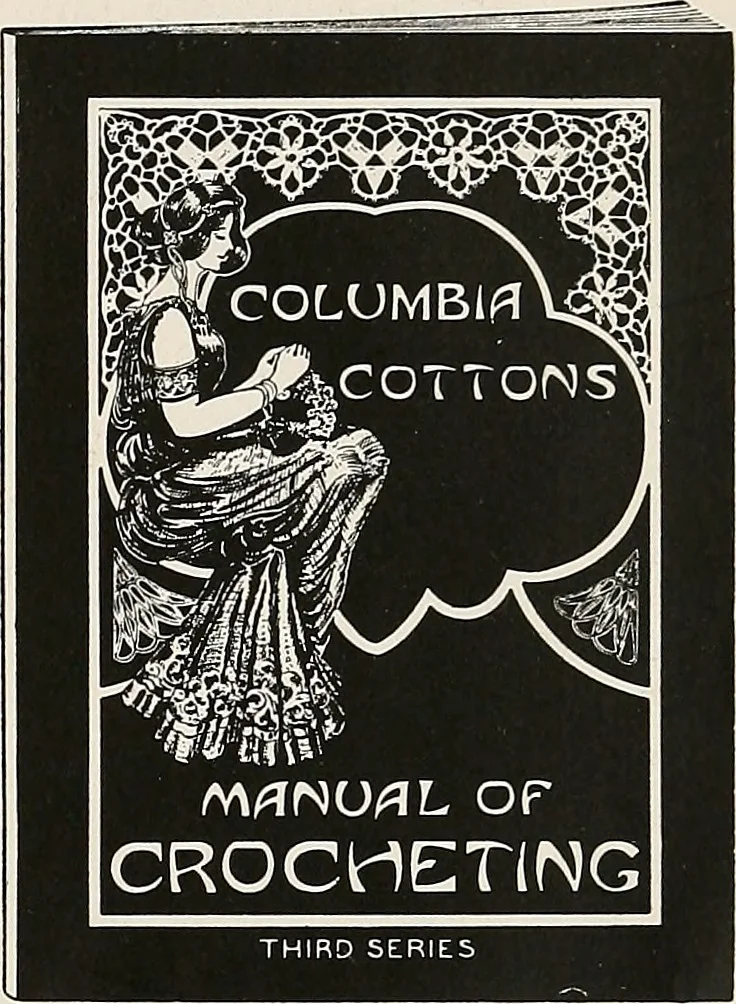 An illustration from The Columbia book of yarns : containing a manual of knitting and crocheting, 1916, leaf 242