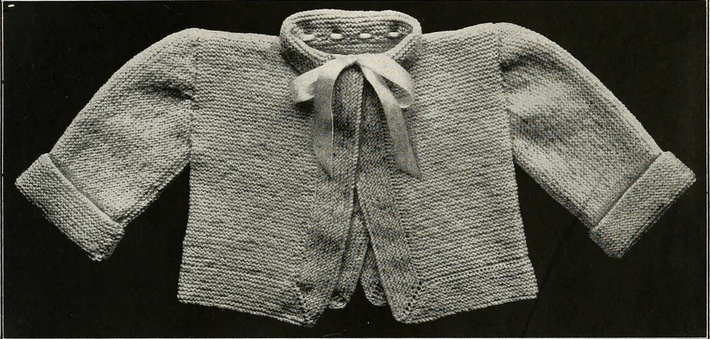 An illustration from The Columbia book of yarns : containing a manual of knitting and crocheting, 1916, leaf 26