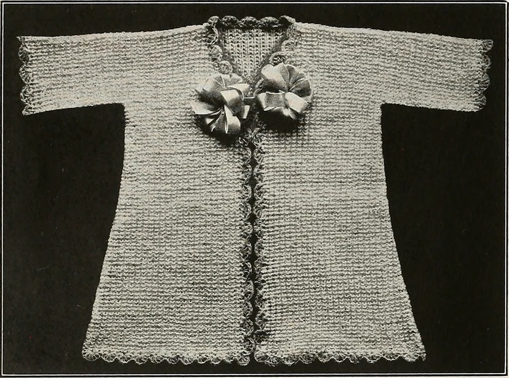 An illustration from The Columbia book of yarns : containing a manual of knitting and crocheting, 1916, leaf 29