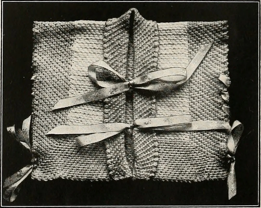 An illustration from The Columbia book of yarns : containing a manual of knitting and crocheting, 1916, leaf 29
