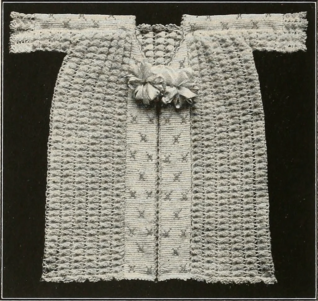 An illustration from The Columbia book of yarns : containing a manual of knitting and crocheting, 1916, leaf 43