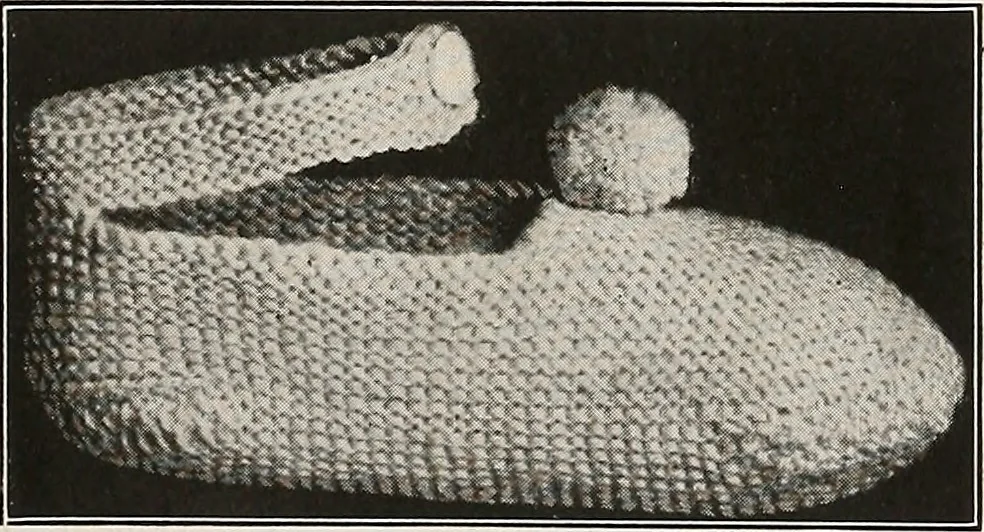 An illustration from The Columbia book of yarns : containing a manual of knitting and crocheting, 1916, leaf 49
