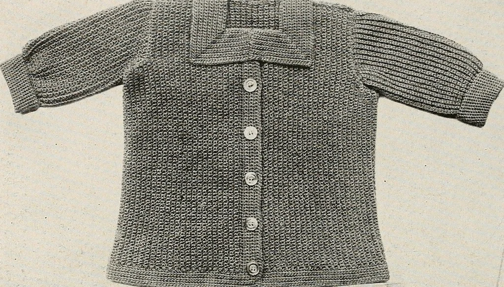 An illustration from The Columbia book of yarns : containing a manual of knitting and crocheting, 1916, leaf 51