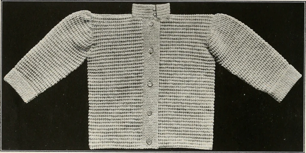 An illustration from The Columbia book of yarns : containing a manual of knitting and crocheting, 1916, leaf 53