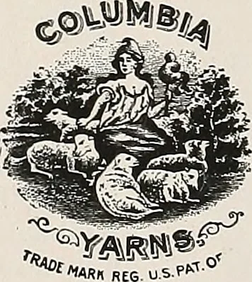 An illustration from The Columbia book of yarns : containing a manual of knitting and crocheting, 1916, leaf 64