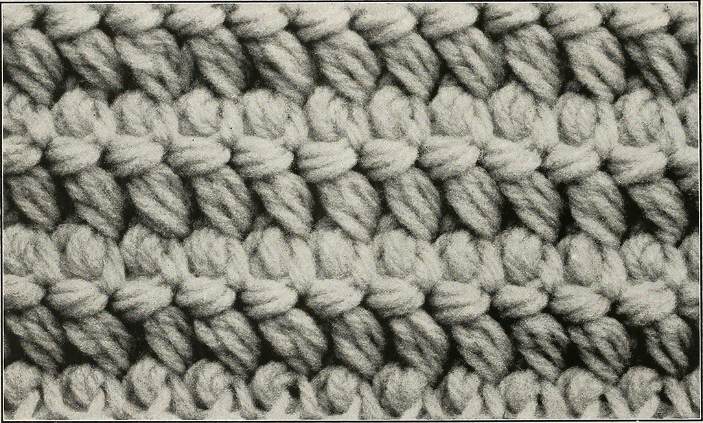 An illustration from The Columbia book of yarns : containing a manual of knitting and crocheting, 1916, leaf 79