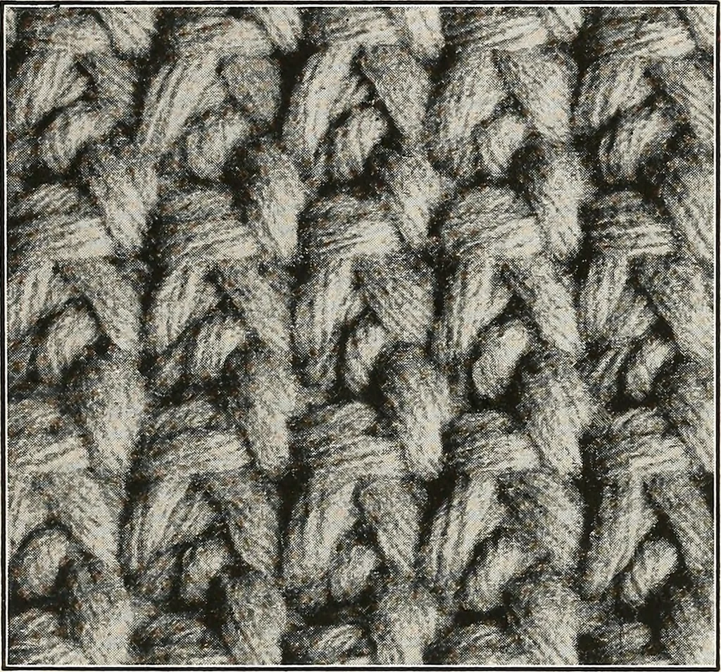 An illustration from The Columbia book of yarns : containing a manual of knitting and crocheting, 1916, leaf 81