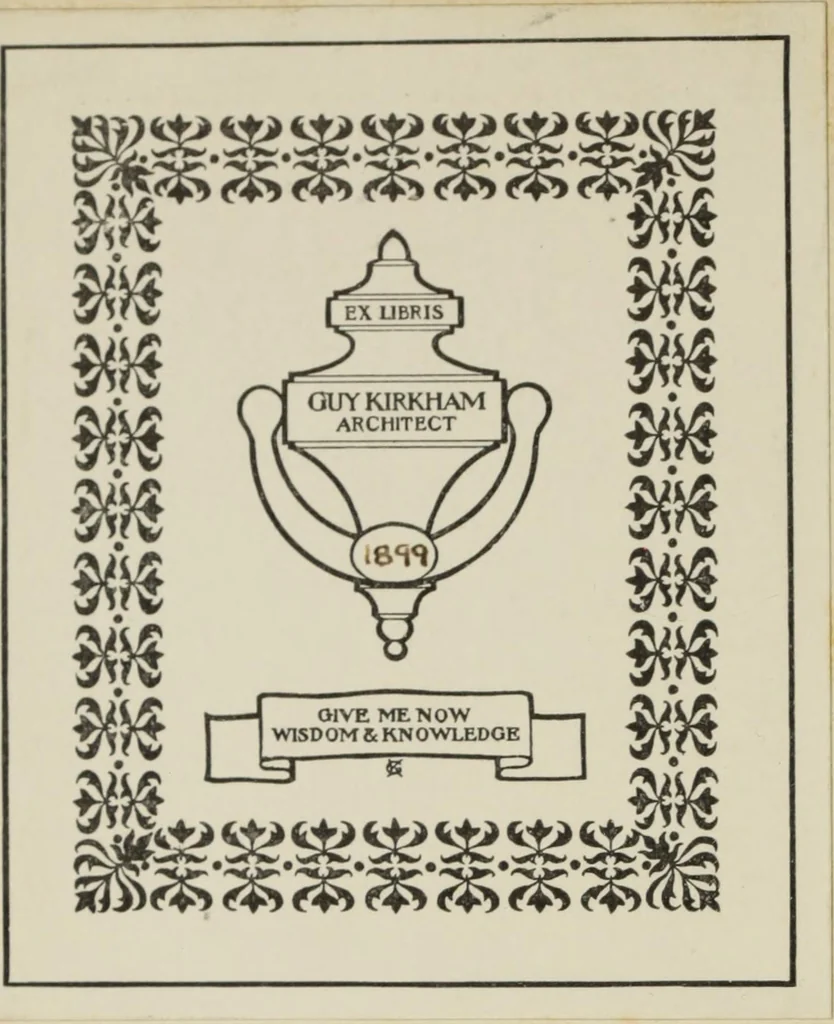 An illustration from The column and the arch : essays on architectural history, 1899, leaf 1