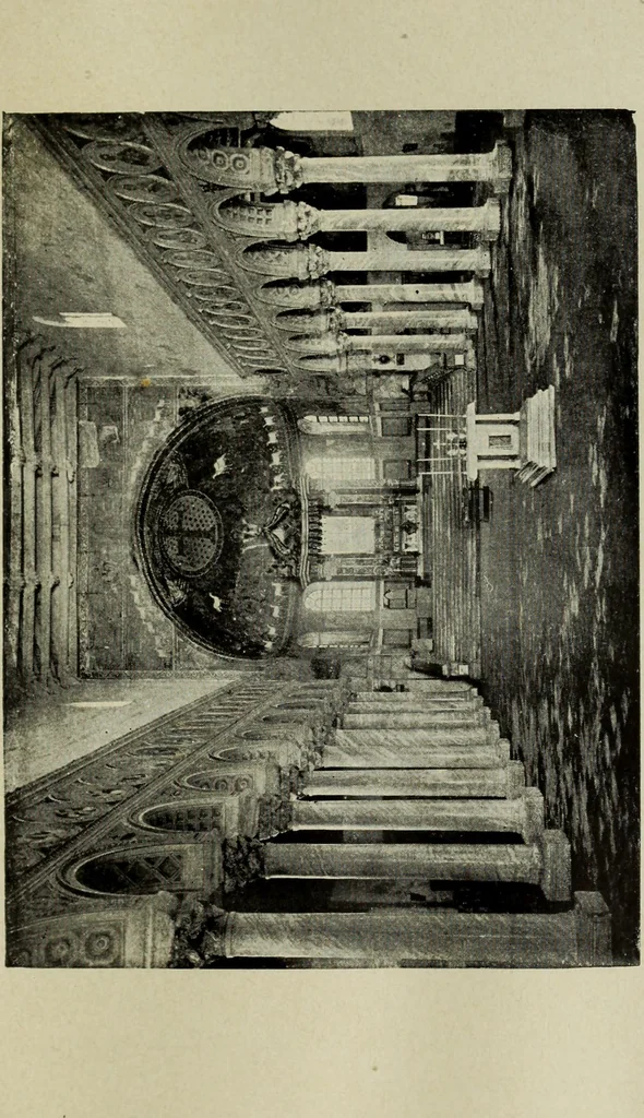 An illustration from The column and the arch : essays on architectural history, 1899, leaf 128