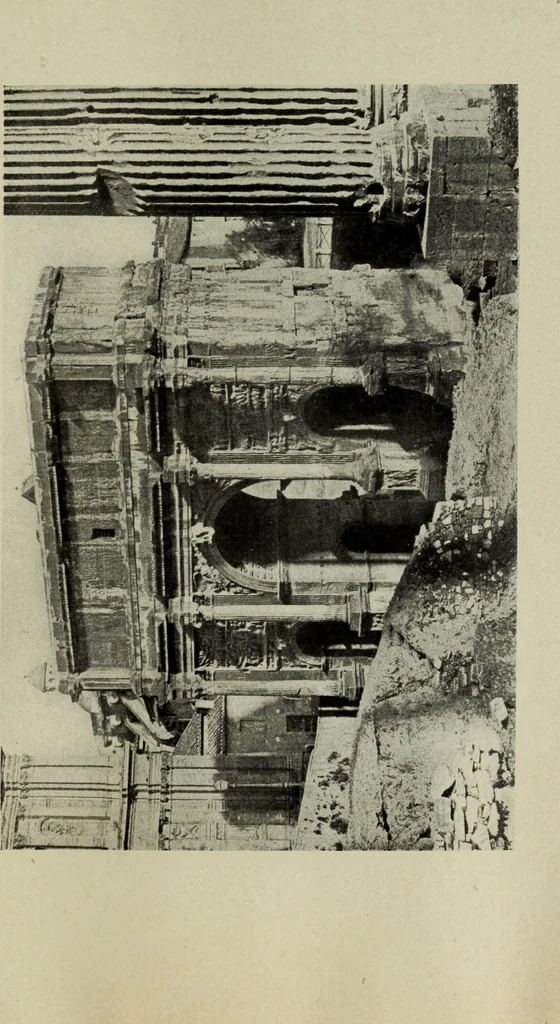 An illustration from The column and the arch : essays on architectural history, 1899, leaf 78