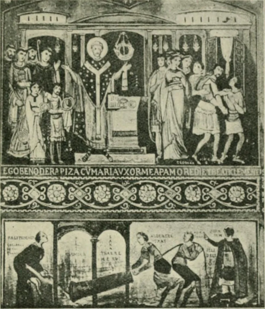 An illustration from The Comacines, their predecessors and their successors, 1910, leaf 70