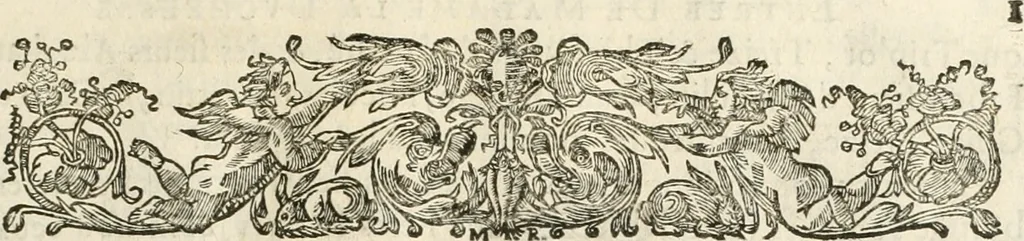 An illustration from Combat d'honneur concerte par les IIII. elemens sur l'heureuse entrée de Madame la duchesse de La Valette en la ville de Metz : ensemble la resiouyssance publicq. concertee par les habitans de la ville, et du pays sur le mesme sujet, 1627, leaf 18
