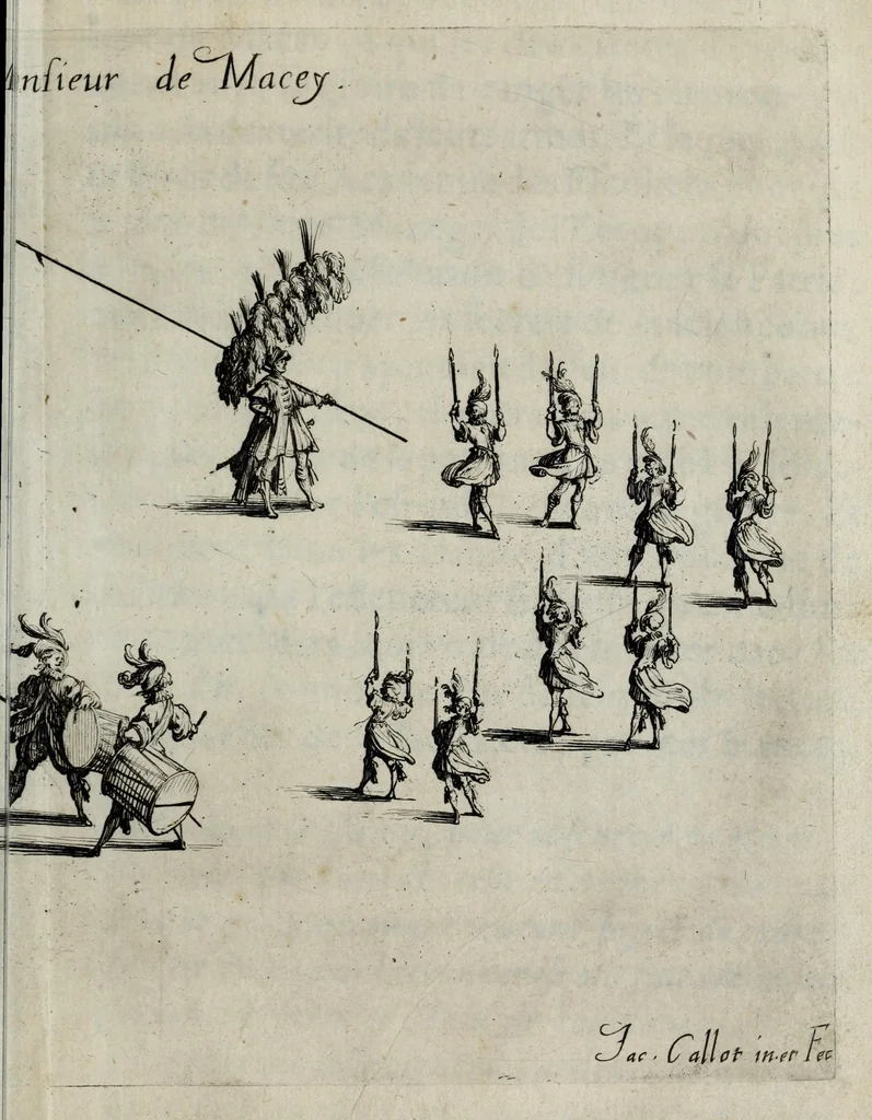 An illustration from Combat a la barriere : faict en covr de Lorraine le 14. febvrier, en l'année presente 1627, 1627, leaf 37