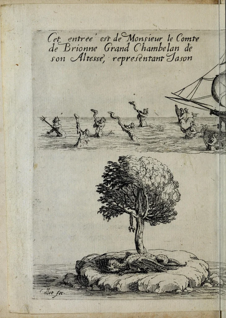 An illustration from Combat a la barriere : faict en covr de Lorraine le 14. febvrier, en l'année presente 1627, 1627, leaf 54