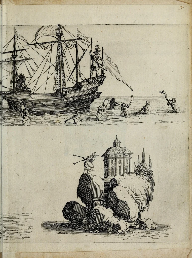 An illustration from Combat a la barriere : faict en covr de Lorraine le 14. febvrier, en l'année presente 1627, 1627, leaf 55
