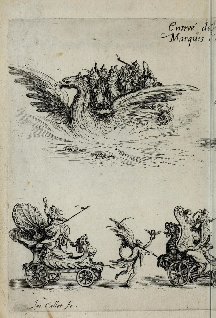 An illustration from Combat a la barriere : faict en covr de Lorraine le 14. febvrier, en l'année presente 1627, 1627, leaf 66