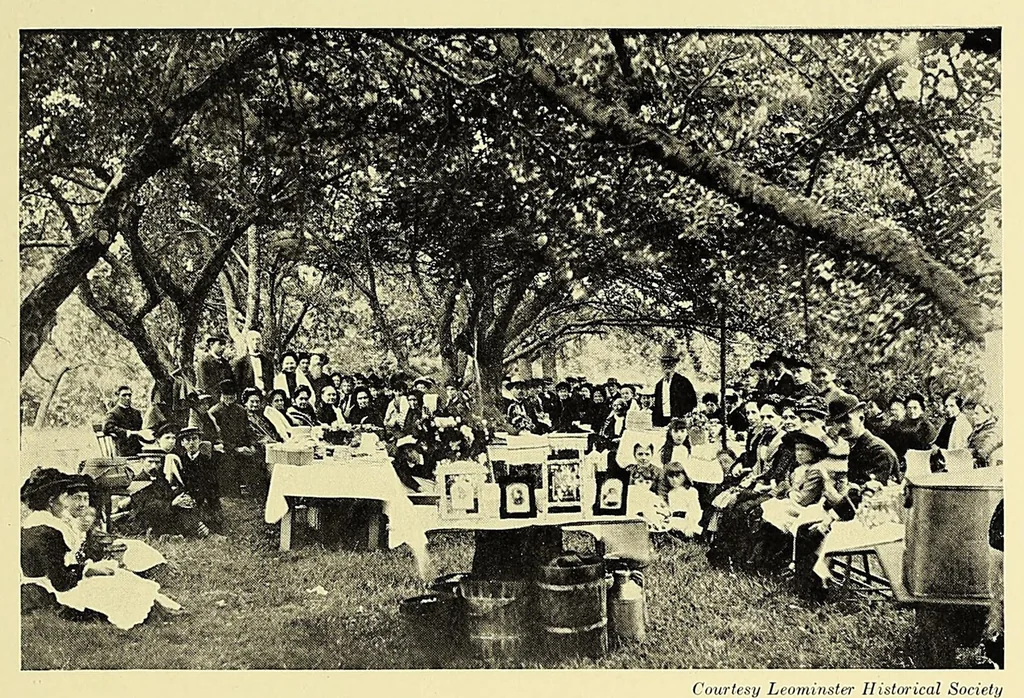 An illustration from Comb making in America, an account of the origin and development of the industry for which Leominster has become famous, to which are added pictures of many of the early comb makers and views of the old time comb shops, 1925, leaf 101