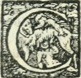 An illustration from Comedia, 1562, leaf 32