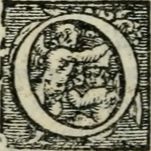 An illustration from Comedia, 1562, leaf 43