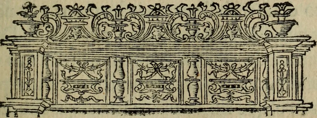 An illustration from Comedia Aulegrafia, 1619, leaf 96