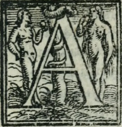 An illustration from Comedia intitolata Sine nomine, 1574, leaf 16