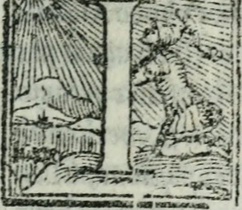 An illustration from Comedia intitolata Sine nomine, 1574, leaf 20
