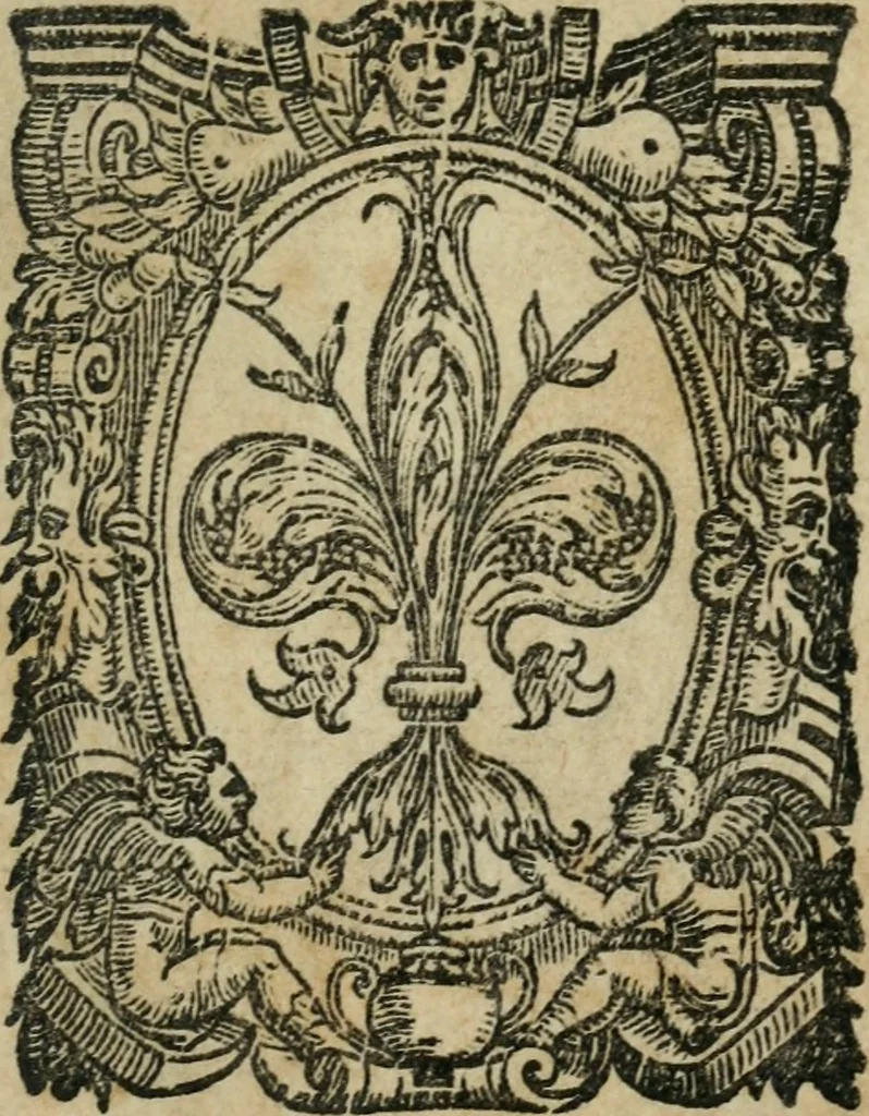 An illustration from Comedia intitolata Sine nomine, 1574, leaf 8