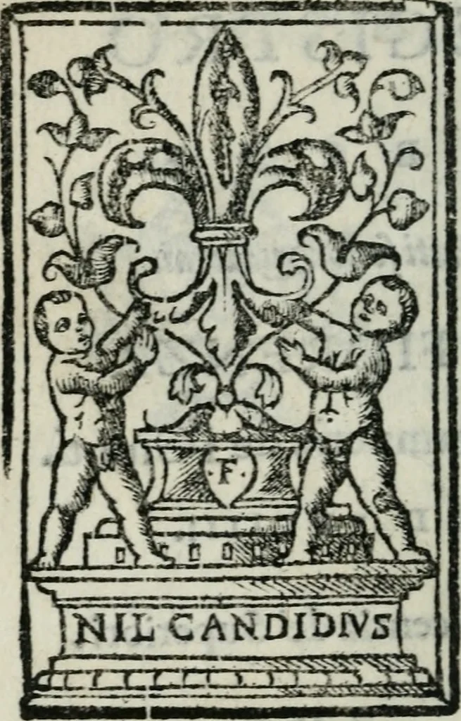 An illustration from Comedia intitolata Sine nomine, 1574, leaf 87