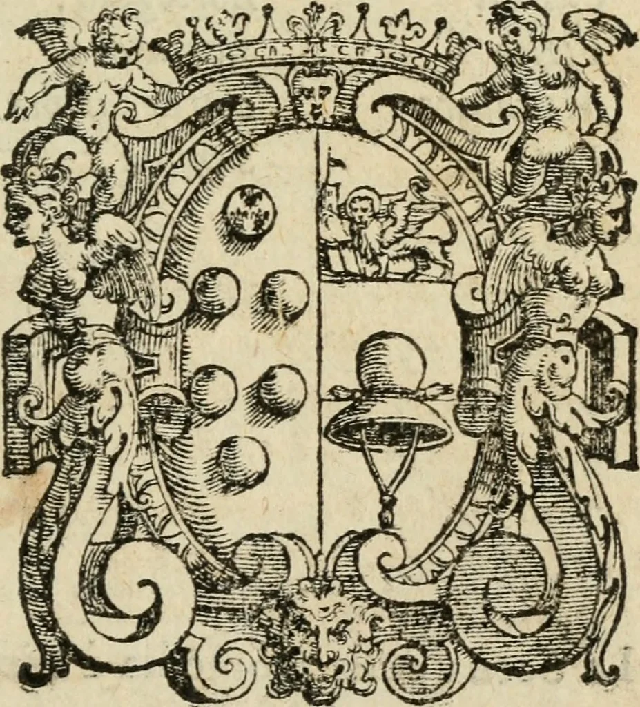 An illustration from Comedie di M. Gianmaria Cecchi, Fiorentino : Libro primo. Nel quale si contengono, La dote; La moglie; Il corredo; La stiaua; Il donzello; Gl'incantesimi; Lo spirito .., 1585, leaf 174