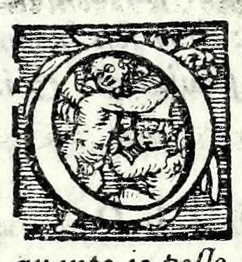 An illustration from Comedie di m. Girolamo Parabosco .., 1560, leaf 311