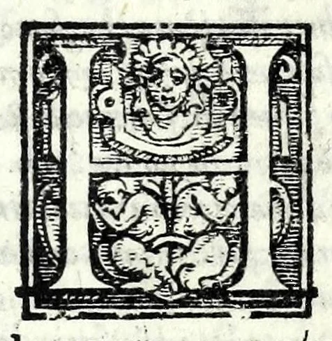 An illustration from Comedie di m. Girolamo Parabosco .., 1560, leaf 349