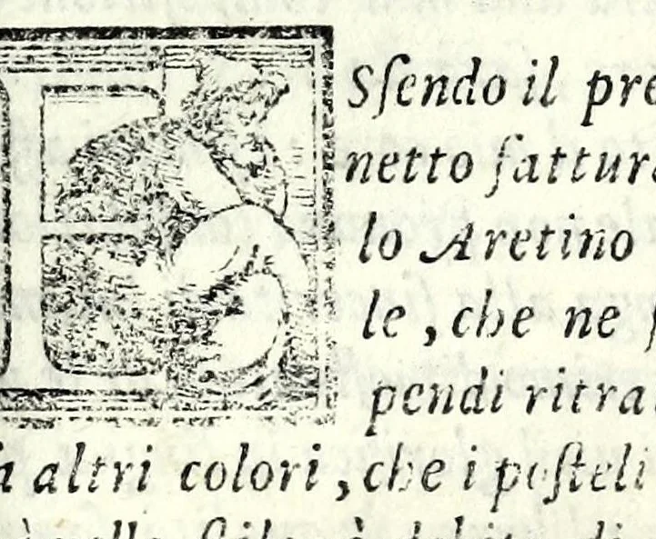 An illustration from Comedie di m. Girolamo Parabosco .., 1560, leaf 519