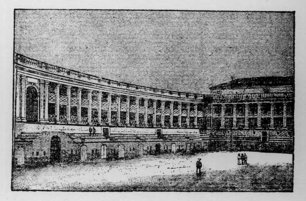 An illustration from "Come posso divertirmi" [microform]; piccola enciclopedia di giuochi e passatempi per giovani ed adulti, 1922, leaf 223