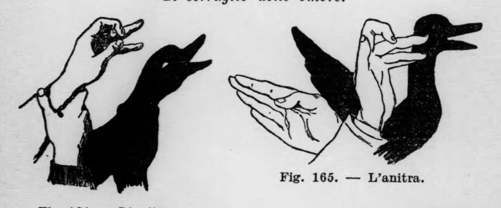 An illustration from "Come posso divertirmi" [microform]; piccola enciclopedia di giuochi e passatempi per giovani ed adulti, 1922, leaf 271