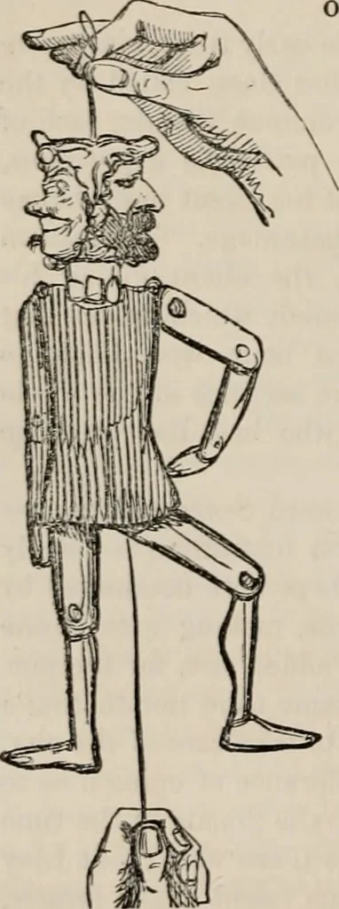 An illustration from The comic history of Rome, 1850, leaf 35