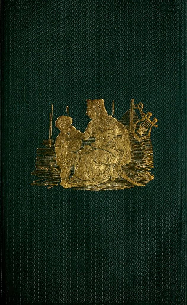 An illustration from The comic history of Rome, 1850, leaf 350