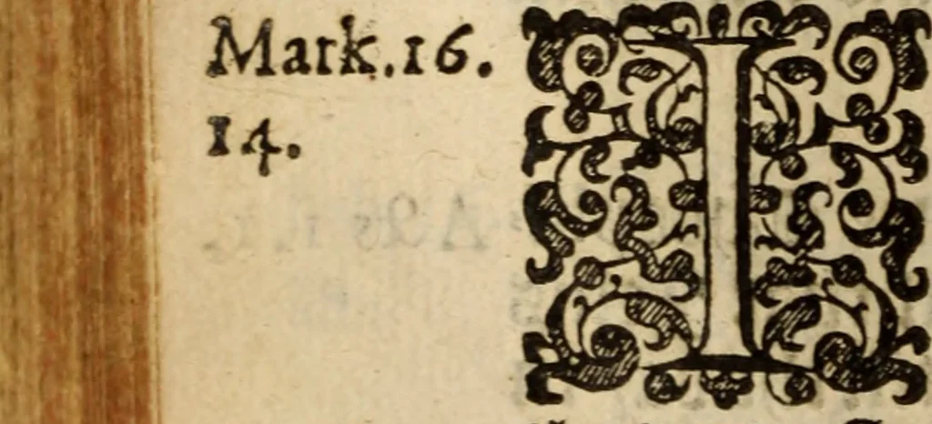 An illustration from The Booke of common prayer and administration of the sacraments, 1610, leaf 161