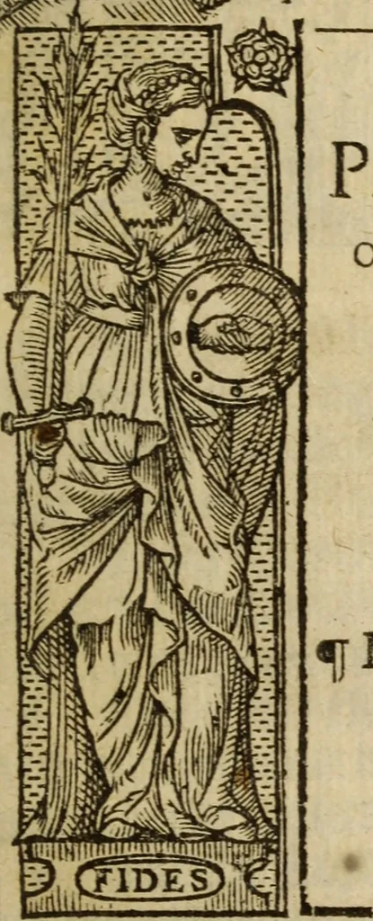 An illustration from The Booke of common prayer and administration of the sacraments, 1610, leaf 324