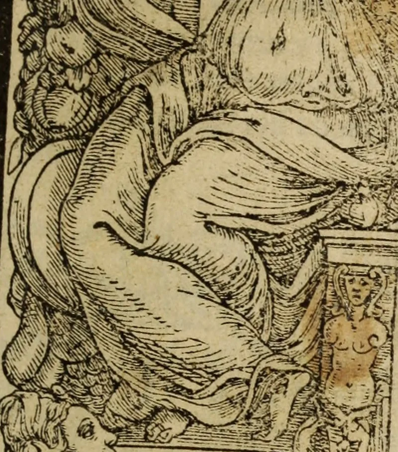 An illustration from The Booke of common prayer and administration of the sacraments, 1610, leaf 508