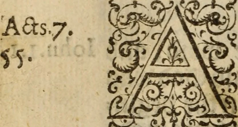An illustration from The Booke of common prayer and administration of the sacraments, 1610, leaf 75