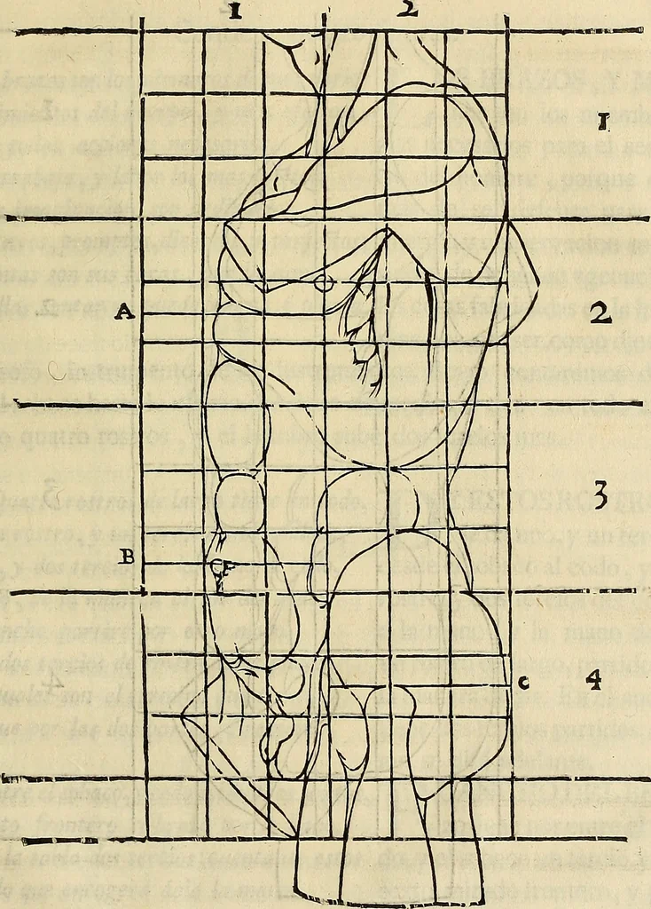 An illustration from Varia commensuracion para la escultura y arquitectura, 1773, leaf 112