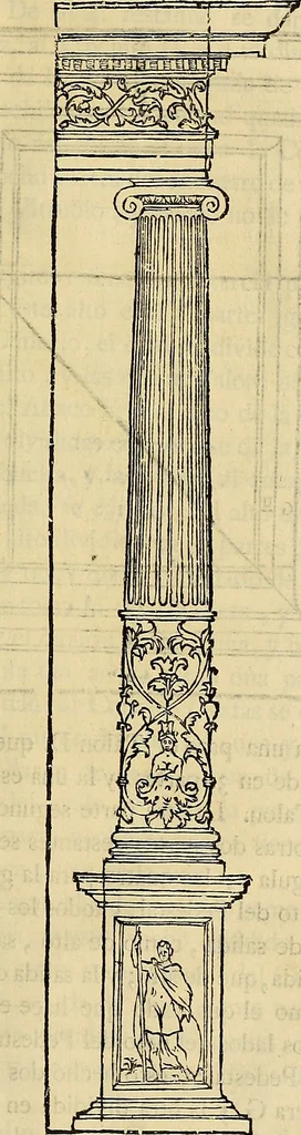 An illustration from Varia commensuracion para la escultura y arquitectura, 1773, leaf 244