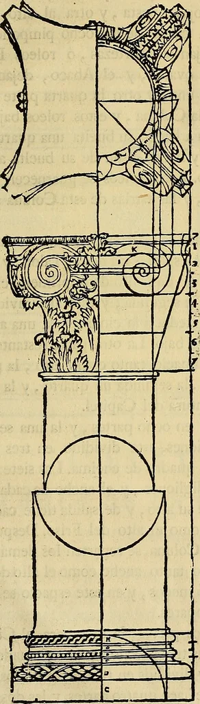 An illustration from Varia commensuracion para la escultura y arquitectura, 1773, leaf 262