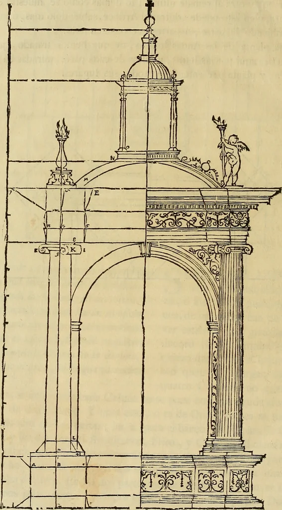 An illustration from Varia commensuracion para la escultura y arquitectura, 1773, leaf 273