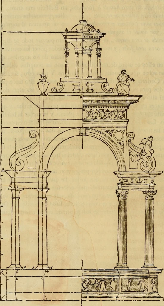 An illustration from Varia commensuracion para la escultura y arquitectura, 1773, leaf 275