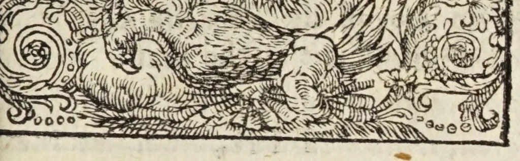 An illustration from Commentaire sur l'Ecole de Salerne : contenant les moyens de se passer de medecin & de vivre long-temps en santé, avec une infinité de remedes contre toutes sortes de maladies, & un traité des humeurs, & de la saignée, où sont adjoûtez la sanguification, circulation et transfusion du sang, la poudre & l'onguent de simpathie, le thé, le caphé, le chocolate, l'ouromantie, scatomantie et hydromantie ec., 1672, leaf 653