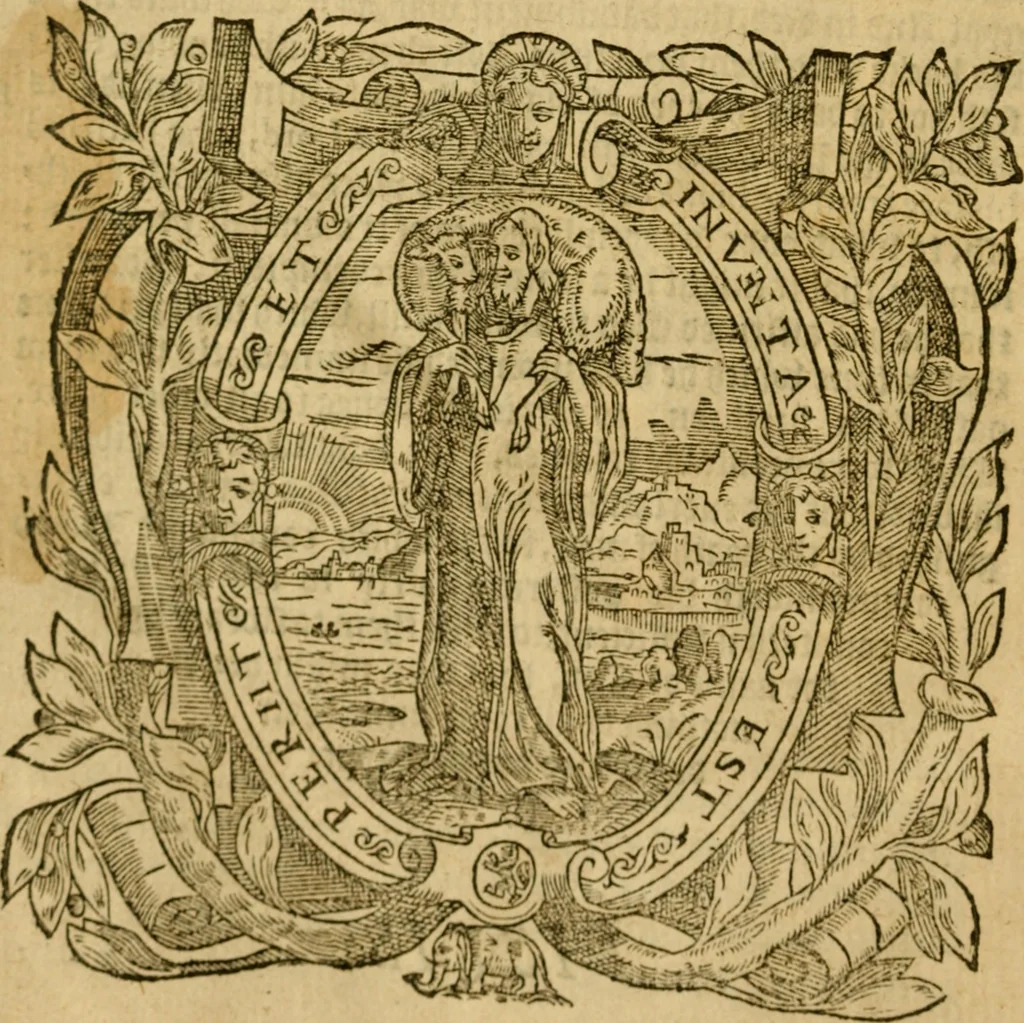 An illustration from A Commentarie of John Calvine upon the first booke of Moses called Genesis, 1578, leaf 865