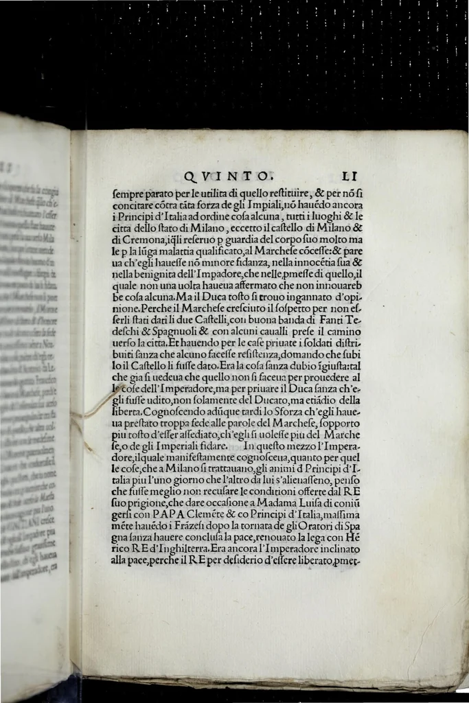 An illustration from Commentarii di M. Galeazzo Capella delle cose fatte per la resitutione di Francesco Sforza secondo, duca di Milano, 1539, leaf 115