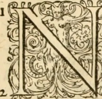 An illustration from Commentarii in Isaiam prophetam, 1570, leaf 106