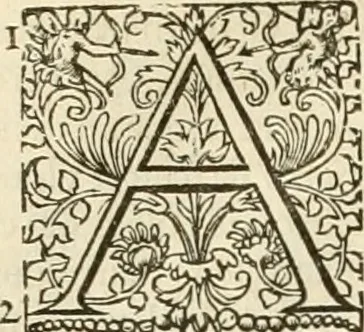 An illustration from Commentarii in Isaiam prophetam, 1570, leaf 85